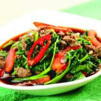 Cara membuat TUMIS KANGKUNG DAGING GILING - Resep Masakan Rumahan