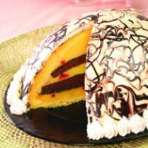 Cara membuat DOME CAKE - Resep Masakan Rumahan