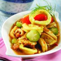 Cara membuat CUMI SAUS BELIMBING SAYUR - Resep Masakan Rumahan