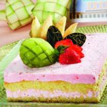 Cara membuat STRAWBERRY SQUARE - Resep Masakan Rumahan