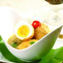 Cara membuat TELUR BUMBU LAKSA - Resep Masakan Rumahan