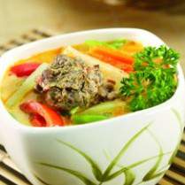 Cara membuat LONTONG KUAH SAYUR KOMPLET - Resep Masakan Rumahan