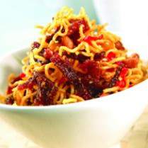 Cara membuat KERING MI DENDENG MANIS - Resep Masakan Rumahan