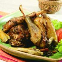 Cara membuat AYAM SAUT ISI DI BULUH - Resep Masakan Rumahan