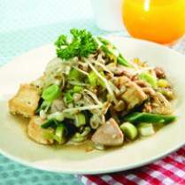 Cara membuat CAH TAOGE JAMUR ENOKI - Resep Masakan Rumahan