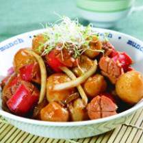 Cara membuat KENTANG MASAK SOSIS - Resep Masakan Rumahan