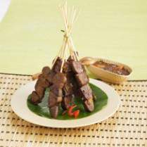 Cara membuat SATE LIDAH BUMBU SEMUR - Resep Masakan Rumahan