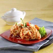 Cara membuat AYAM GORENG KEJU - Resep Masakan Rumahan