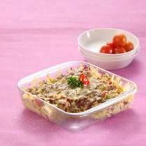 Cara membuat SMOKED BEEF CHEESE PASTA - Resep Masakan Rumahan