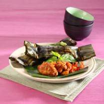 Cara membuat PEPES AYAM BUMBU BALI - Resep Masakan Rumahan