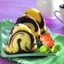 Cara membuat MARMER CAKE TULBAN - Resep Masakan Rumahan