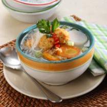 Cara membuat SUP LOBAK BOLA TAHU - Resep Masakan Rumahan