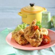 Cara membuat AYAM TEPUNG DAUN JERUK - Resep Masakan Rumahan