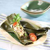 Cara membuat PEPES CUMI ASIN TOMAT HIJAU - Resep Masakan Rumahan