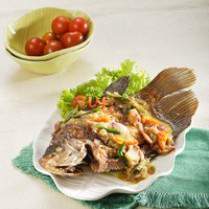 Cara membuat GURAME ACAR KUNING - Resep Masakan Rumahan