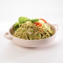 Cara membuat MI GORENG CABAI HIJAU - Resep Masakan Rumahan