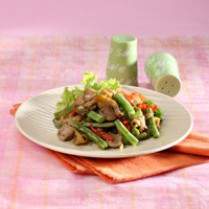 Cara membuat BUNCIS JAMUR USUS AYAM - Resep Masakan Rumahan