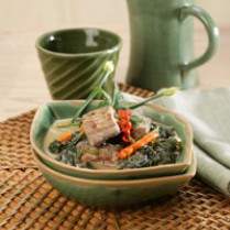 Cara membuat JANGAN KALONG DAUN UBI - Resep Masakan Rumahan