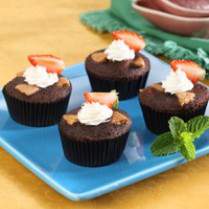 Cara membuat BROWNIS CUP KUKUS - Resep Masakan Rumahan