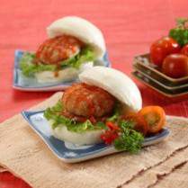 Cara membuat BURGER KUKUS SIOMAY - Resep Masakan Rumahan