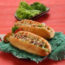 Cara membuat HOTDOG AYAM - Resep Masakan Rumahan