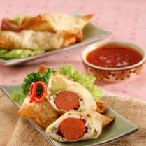 Cara membuat PANGSIT TAHU SOSIS - Resep Masakan Rumahan