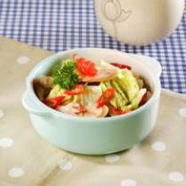 Cara membuat SAWI PUTIH TUMIS JAMUR - Resep Masakan Rumahan