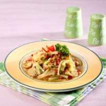 Cara membuat TUMIS LABU DAN JAMUR - Resep Masakan Rumahan