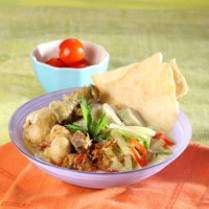Cara membuat LONTONG CAMPUR - Resep Masakan Rumahan