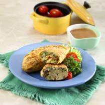 Cara membuat OMELET SAYURAN DAN BAKSO - Resep Masakan Rumahan