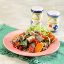 Cara membuat DAGING TUMIS KEMANGI - Resep Masakan Rumahan