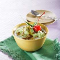 Cara membuat SUMSUM PANDAN KACANG HIJAU - Resep Masakan Rumahan
