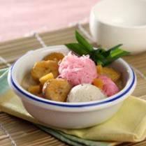 Cara membuat PUTU BIHUN KUAH PISANG - Resep Masakan Rumahan
