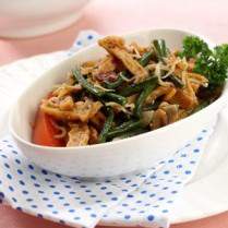 Cara membuat KACANG PANJANG TERI PEDAS - Resep Masakan Rumahan