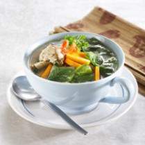 Cara membuat SAYUR BAYAM AYAM - Resep Masakan Rumahan