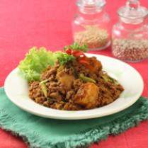 Cara membuat DAGING GILING BUMBU KARI - Resep Masakan Rumahan