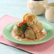 Cara membuat TAHU BULAT SAUS KENCUR - Resep Masakan Rumahan