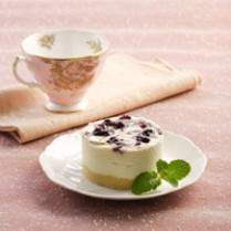 Cara membuat BLUE BERRY CHEESE MOUSSE - Resep Masakan Rumahan
