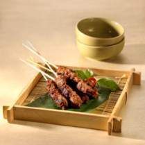 Cara membuat SATE DAGING AROMA LENGKUAS - Resep Masakan Rumahan