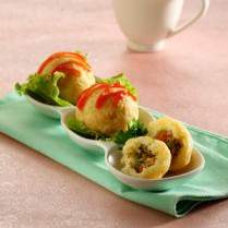Cara membuat TAKOYAKI ISI SAYURAN - Resep Masakan Rumahan