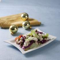 Cara membuat CHICKEN AND GREEN OLIVE SALAD - Resep Masakan Rumahan