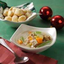 Cara membuat CHICKEN AND VEGETABLE SOUP - Resep Masakan Rumahan