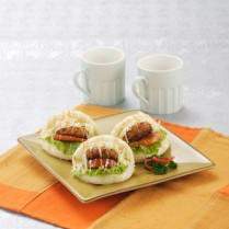 Cara membuat BAPAO SANDWICH BURGER - Resep Masakan Rumahan