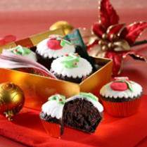 Cara membuat CHRISTMAS CUP CAKE - Resep Masakan Rumahan