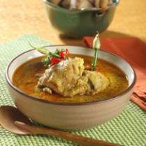 Cara membuat AYAM KUNING SANTAN CABAI - Resep Masakan Rumahan