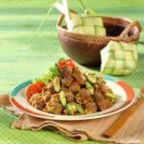 Cara membuat DAGING PRINTIL MASAK KARI - Resep Masakan Rumahan