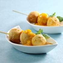 Cara membuat SATE BOLA BOLA MANGGA - Resep Masakan Rumahan