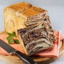 Cara membuat ROTI TAWAR ZEBRA - Resep Masakan Rumahan