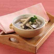 Cara membuat GINGER CHICKEN AND MUSHROOM SOUP - Resep Masakan Rumahan