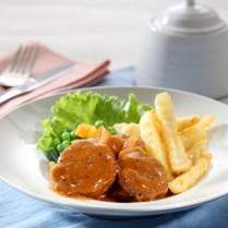 Cara membuat STEAK DAGING GILING - Resep Masakan Rumahan